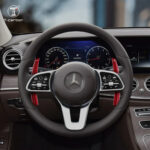Carbon Fiber Paddle Shift For Mercedes Benz T-carbon Shift Paddles Replacement Type Car Steering Wheel Paddle Shifter - Image 3