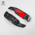 Carbon Fiber Steering Wheel Paddle Shifter Fit For New BMW 4/5 T-carbon Car Shifting Paddles Interior Accessories - Image 4