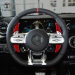 Glass Carbon Fiber Paddle Shift For Mercedes Benz C43 C53 C63 E43 E53 E63 S43 S53 S63 S65 AMG DSG Shifters - Image 5