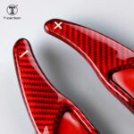 Glass Carbon Fiber Paddle Shift For Mercedes Benz C43 C53 C63 E43 E53 E63 S43 S53 S63 S65 AMG DSG Shifters - Image 4