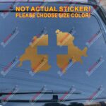 Map and Flag of Switzerland Car Decal Sticker Vinyl Swiss,Choose your size! - Image 12