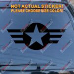 60cm wide Army Navy Air Force Star Military Decal Sticker Fit Jeep etc - Image 7