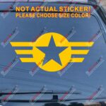 60cm wide Army Navy Air Force Star Military Decal Sticker Fit Jeep etc - Image 10