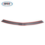 100% Real Carbon Fiber Front Lip Mesh Trim Frame - For Tesla Model X - Matte Carbon Fiber Mesh Grille Bright - Image 4