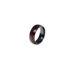 100% Real Carbon Fiber Ring Chip - For Tesla Model 3 Y X S - Red and Black Carbon Fiber Smart Ring for Start Sensing - Image 5
