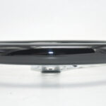 Classic Car Steering Wheel - Bright Black Stainless Steel Spokes Wood 380MM 15 Inch 6 Holes Universal - Image 2