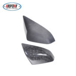 100% Real Carbon Fiber Marble Rearview Mirror Cover - For Tesla Model S 2016-2021 - Reverse Mirror Shell Cover - Image 3
