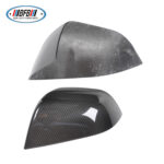 100% Real Carbon Fiber Rearview Mirror Cover - For Tesla Model 3 - Dry Carbon Fiber Mirror Shell Mirror Protector - Image 3