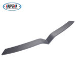 100% Real Carbon Fiber Front Lip Mesh Trim Frame - For Tesla Model X - Matte Carbon Fiber Mesh Grille Bright - Image 6