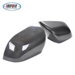 100% Real Carbon Fiber Rearview Mirror Cover - For Tesla Model 3 - Dry Carbon Fiber Mirror Shell Mirror Protector - Image 4