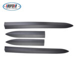 100% Real Carbon Fiber Car Body Door Trim - For Tesla Model 3 - Matte Carbon Fiber Anti-Collision Scratch Decorative Skirt Edge - Image 6
