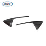 100% Real Carbon Fiber Camera Trim - For 2021 Tesla Model Y 3 - Bright Carbon Fiber Turn Signal Cover - Image 2