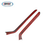 100% Real Carbon Fiber Marble Center Console Shift Sides Trim - For Tesla Model 3 - Bright Forged Shift Panels - Image 5