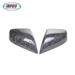 100% Real Carbon Fiber Marble Rearview Mirror Cover - For Tesla Model S 2016-2021 - Reverse Mirror Shell Cover - Image 6