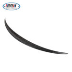 100% Real Carbon Fiber Rear Spoiler Wing - For Tesla Model Y - Forged Pattern Marble Tail Wing Trunk Spoiler - Image 2
