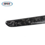 100% Real Carbon Fiber Marble Center Console Shift Sides Trim - For Tesla Model 3 - Bright Forged Shift Panels - Image 4