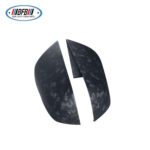 100% Real Carbon Fiber Rearview Mirror Cover - For Tesla Model Y - Marble Matte Mirror Shell Forged Left and Right Backup Mirror Cover - Image 4