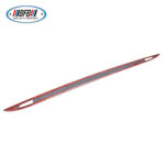 100% Real Carbon Fiber Matte Trunk Trim - For Tesla Model S 2016-2021 - Rear Trunk Strip Tailgate Decoration - Image 5