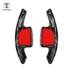 Real Carbon Fiber Paddle Shifter For Audi A7 A4 A6 A3L Steering Wheel Shift Paddle Extension Shift - Image 3