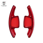 Real Carbon Fiber Paddle Shifter For Audi A7 A4 A6 A3L Steering Wheel Shift Paddle Extension Shift - Image 5