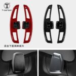Replacement Type Carbon Fiber Paddle Shift For Audi T-carbon Paddle Shifter Car Steering Wheel Shift Paddle Interior Accessories - Image 2