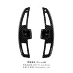 Replacement Type Carbon Fiber Paddle Shift For Audi T-carbon Paddle Shifter Car Steering Wheel Shift Paddle Interior Accessories - Image 8