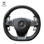 Replacement Type Carbon Fiber Paddle Shift For Benz AMG T-carbon Paddle Shifter Car Steering Wheel Shift Paddles - Image 2