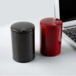 T-carbon Car Ashtray With Cover Creative Personality Covered Car Inside The Car multi-function Car Supplies - Image 3