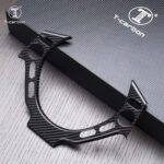 T-carbon Car Steering Wheel Decorative Patch For Nissan GTR Carbon Fiber Decorative Accessories - Image 4