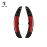 T-carbon Car Steering Wheel Paddle Shift Paddle Shifters For Porsche 911 997 996 Panamera Cayenne GTS - Image 2