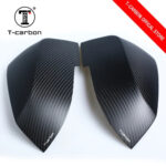 T-carbon Carbon Fiber Cover Style Mirror Covers for BMW f30 - Image 6