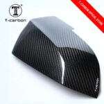T-carbon Carbon Fiber Cover Style Mirror Covers for BMW f30 - Image 3