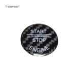 T-carbon Carbon Fiber Engine Start Stop Button Cap Trim Cover For Mercedes Benz Accessories - Image 4