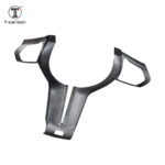 T-carbon Steering Wheel Cover Trims Carbon Fiber Decoration For BMW Car Interior Accessories - Image 6