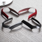 T-carbon Steering Wheel Cover Trims Carbon Fiber Decoration For BMW Car Interior Accessories - Image 5