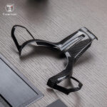 T-carbon Steering Wheel Cover Trims Carbon Fiber Decoration For BMW Car Interior Accessories - Image 4
