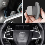 T-carbon Steering Wheel Paddle Shifter Fit For Honda New Fit Odyssey Auto Accessories Shift Paddle - Image 2